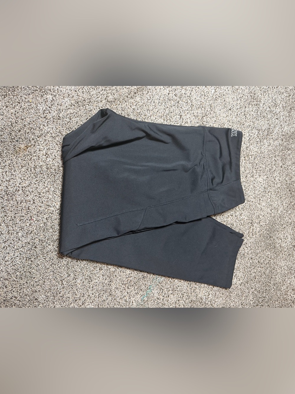 PINK Victoria's Secret Black High-Waist Leggings